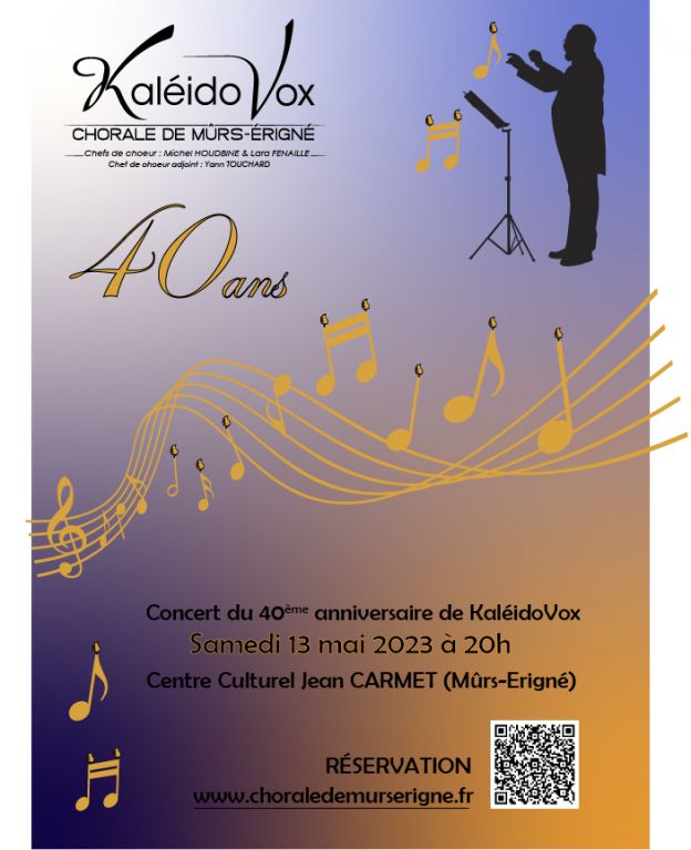Concert du 40ème anniversaire de KaléidoVox