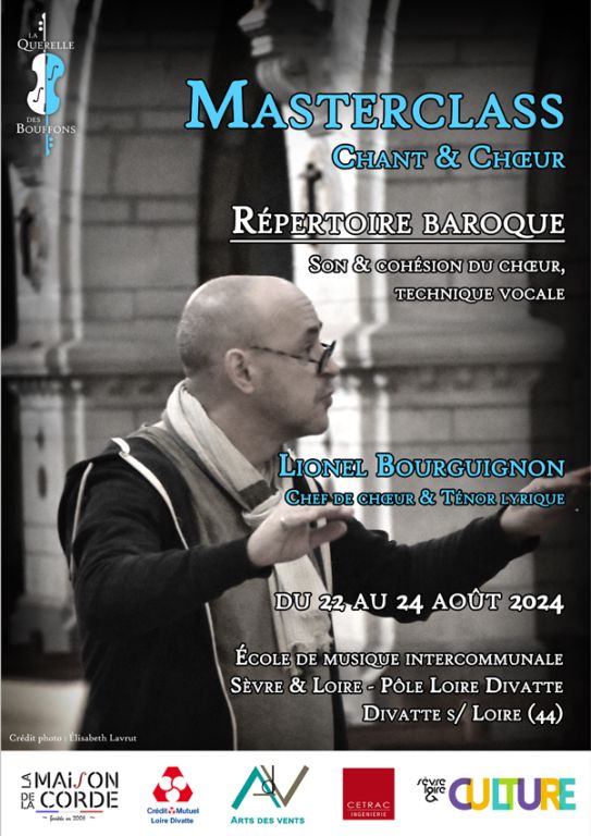 Masterclass Chant & Choeur - Lionel Bourguignon