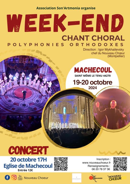 WEEK-END CHANT CHORAL POLYPHONIES ORTHODOXES