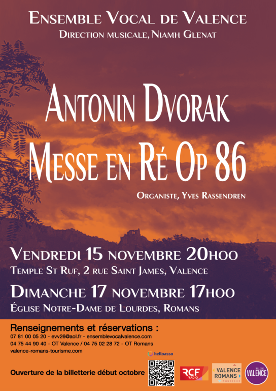 Messe en RE Op 86, Antonin Dvorak