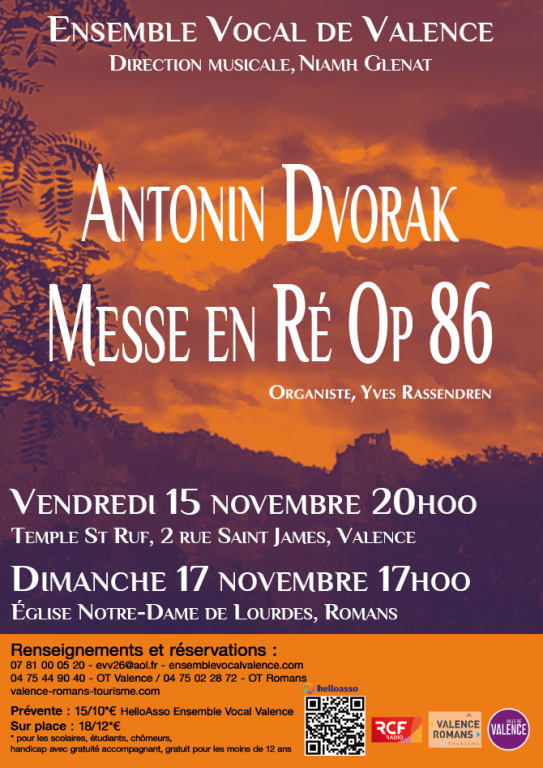 Messe en RE Op 86, Antonin Dvorak