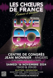 LES CHOEURS DE FRANCE "LIVE 80"