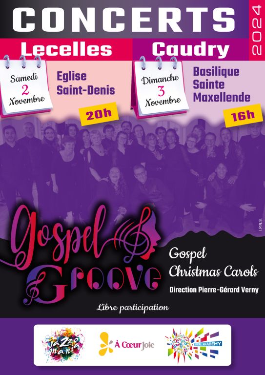 GOSPEL GROOVE en concert dans les Hauts de France