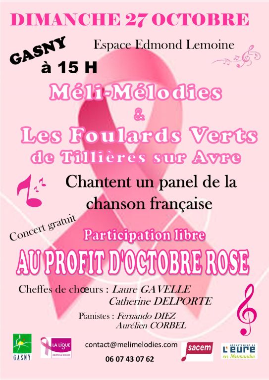 Concert Octobre Rose