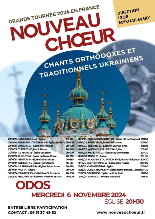 Concert nouveau Choeur à Odos