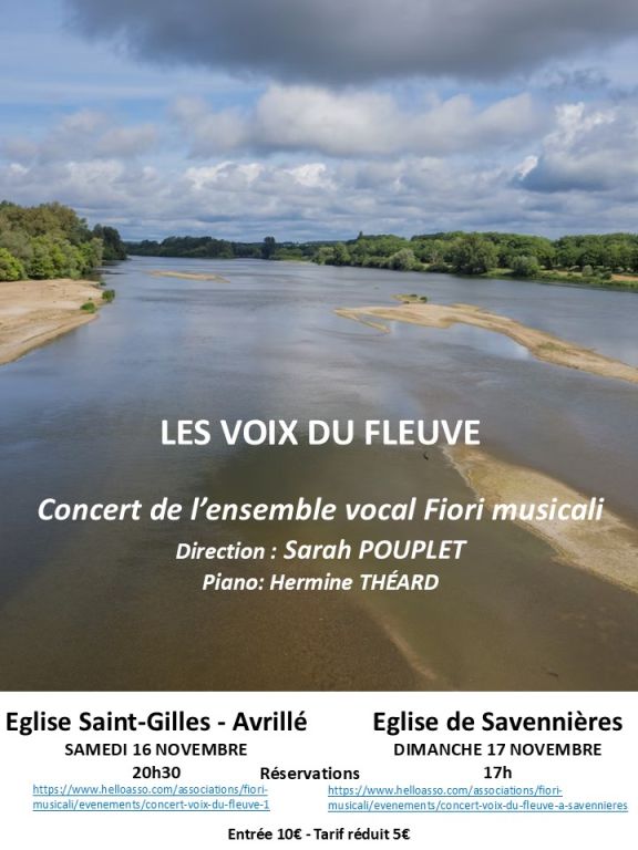 Les Voix du Fleuve - Concert le samedi 16 nove ...