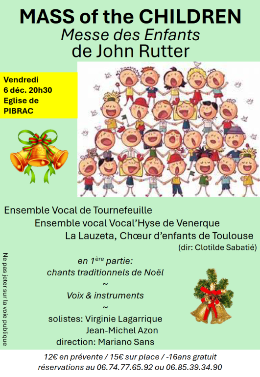 Messe des Enfants de Rutter