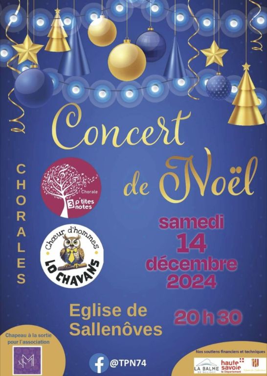 Concert le samedi 14 décembre 2024 à 20h30 à l ...