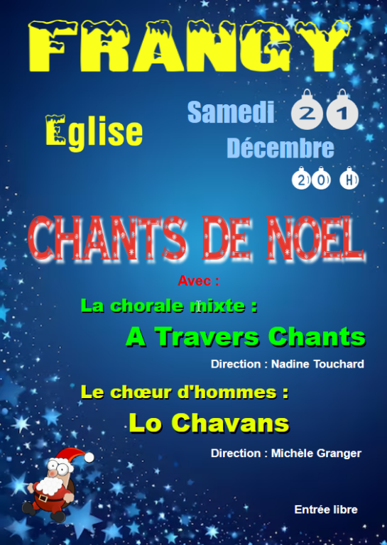 Concert le samedi 21 décembre 2024 à 20h00 à l ...