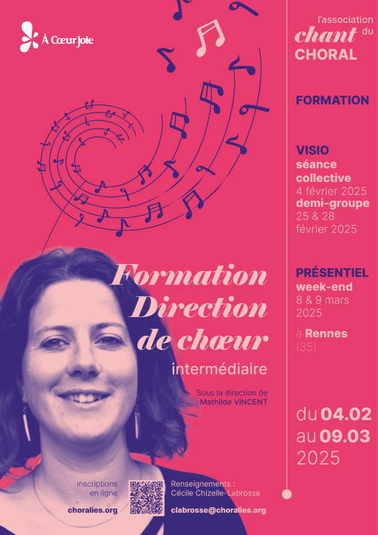 Formation direction de chœur : intermédiaire – ...