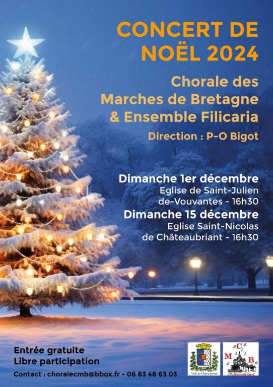 Concert de Noël à l'église de Saint-Julien-de- ...