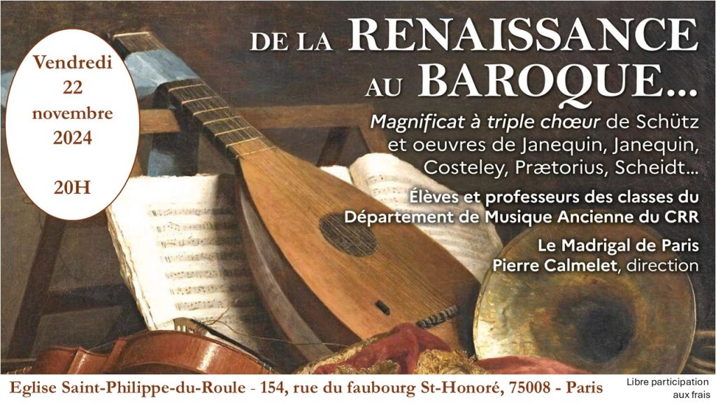 de la Renaissance au Baroque