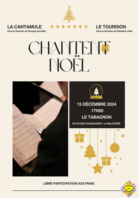 Concert de Noël avec La Cantamule