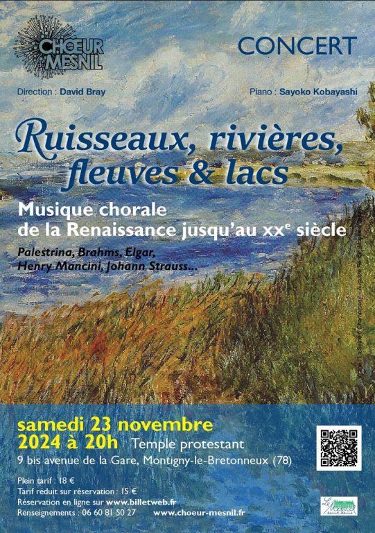 Ruisseaux, rivières, fleuves et lacs