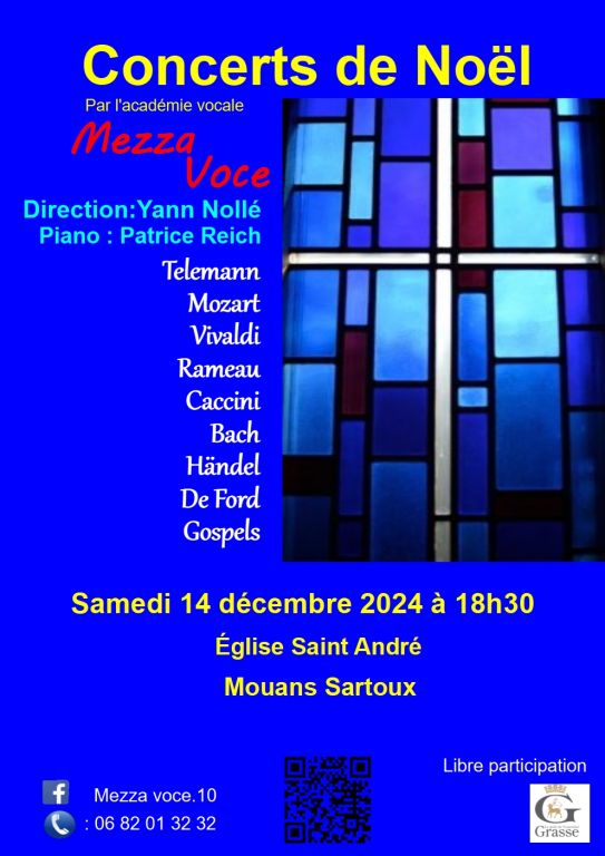 Mezza Voce - Concert - Samedi 14 Décembre 2024 ...