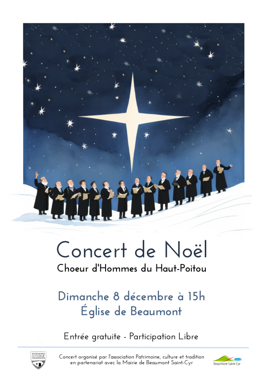 CONCERT CHOEUR D'HOMMES DU HAUT POITOU