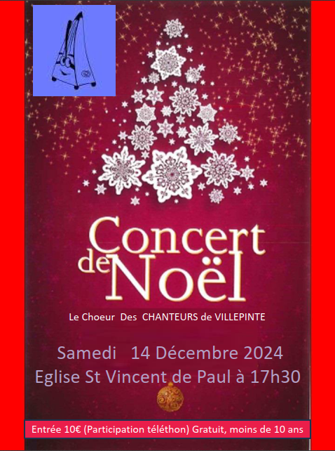 Concert de Noël en faveur du Téléthon