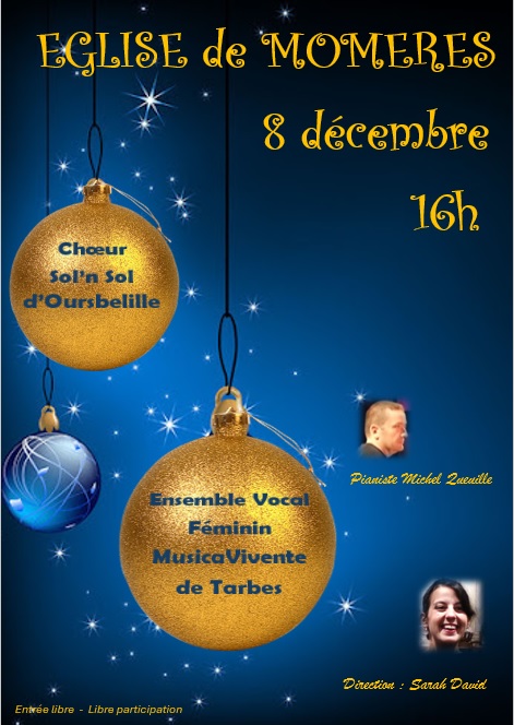 CONCERT DE NOËL à MOMERES