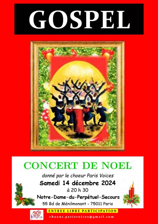 Concert gospel de Noël