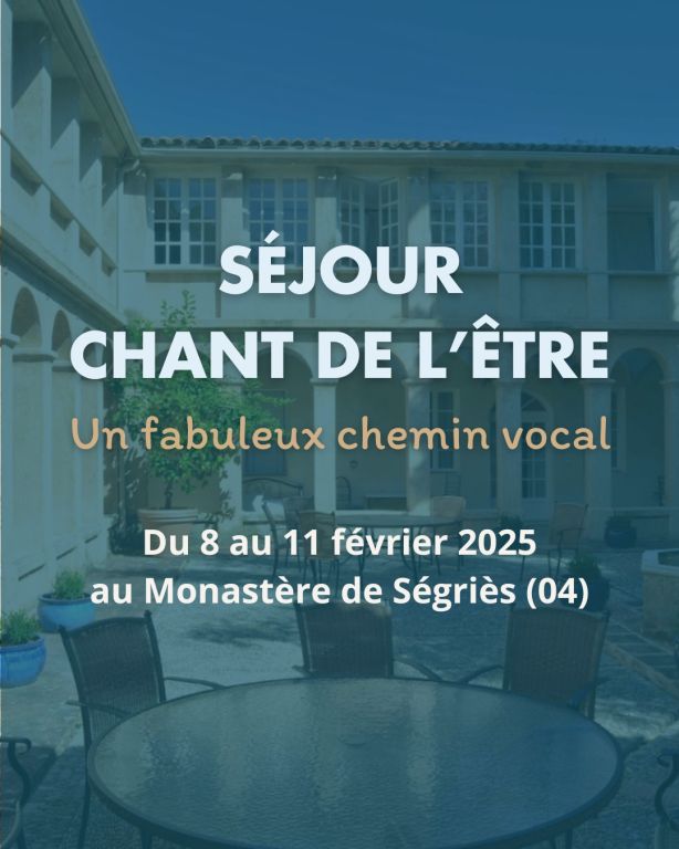 Séjour Chant de l'Etre - Un fabuleux chemin vocal