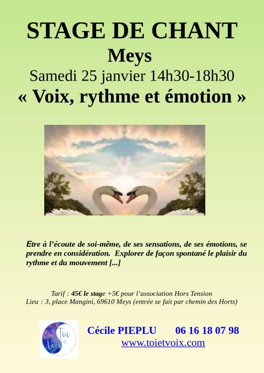 Voix, rythme et émotion