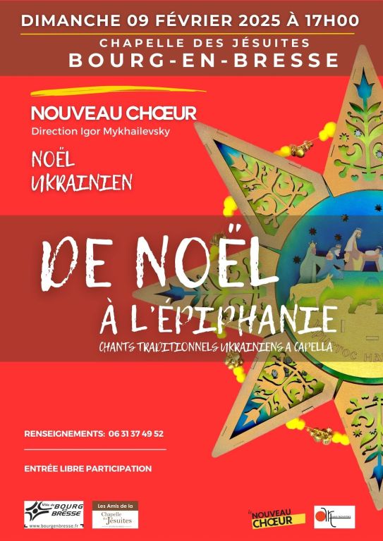 "De Noël à l’Épiphanie", chants traditionnels  ...