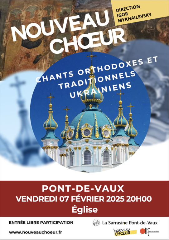 Concert Nouveau Choeur à Pont de Vaux