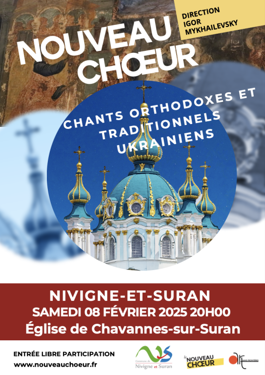 Concert Nouveau Choeur à Nivigne-et-Suran