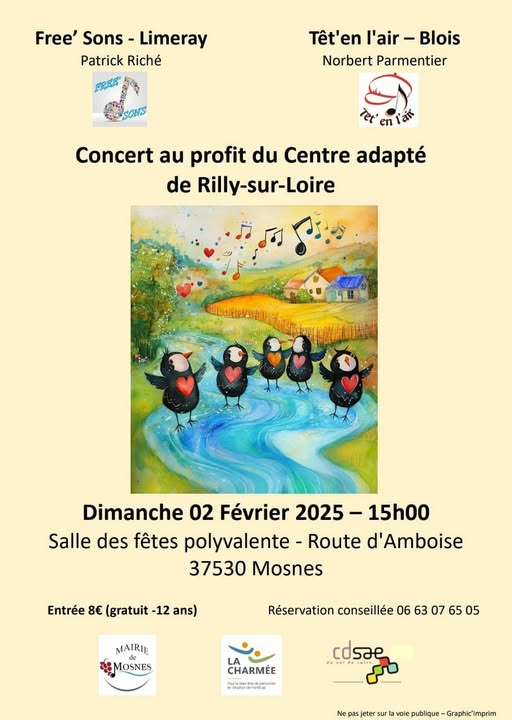 Concert au profit du centre adapté de Rilly su ...