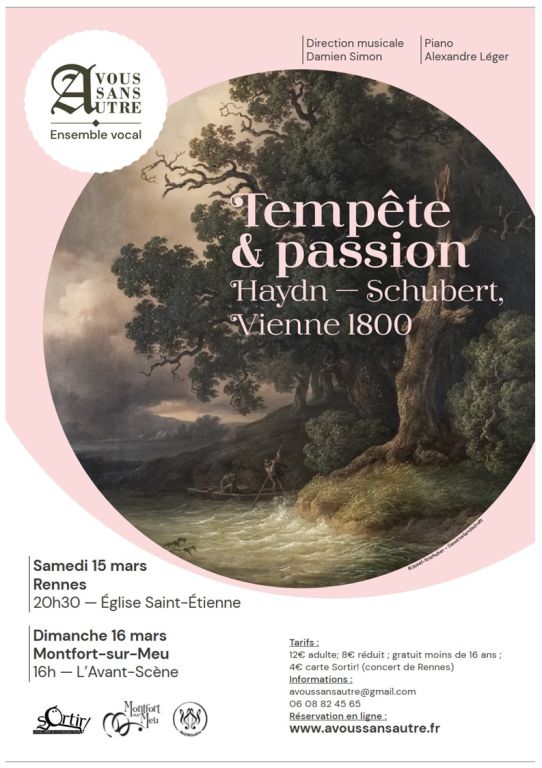 Tempête et Passion Haydn - Schubert, Vienne 1800