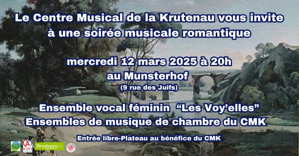 Concert de musique romantique chant et musique ...