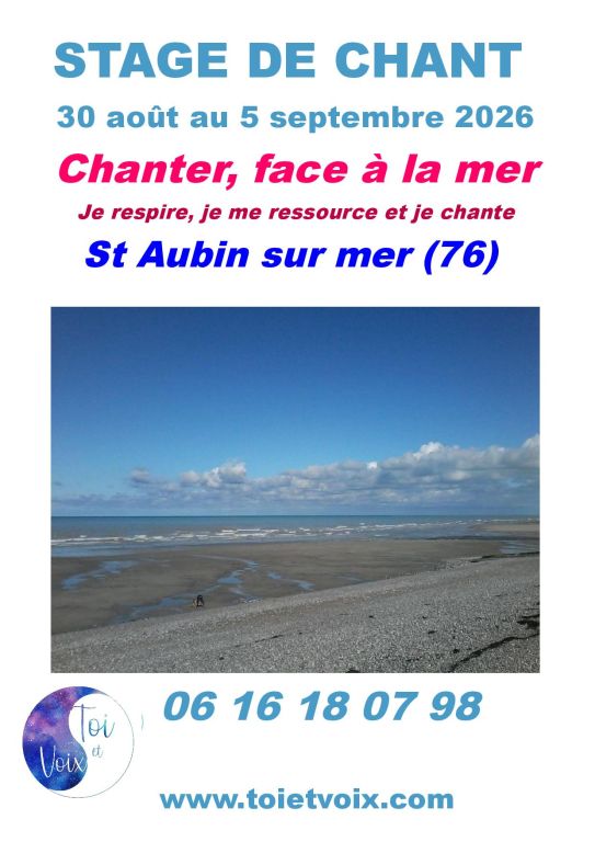 Chanter face à la mer