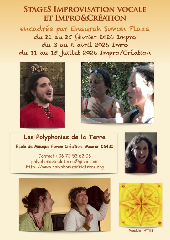 Stage d'improvisation vocale