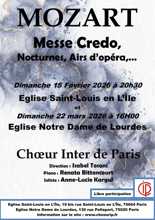 Dimanche 15 Février 2026 à 20h30