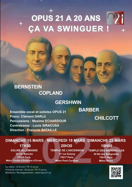 Opus21 fête ses 20 ans et ça va swinguer !